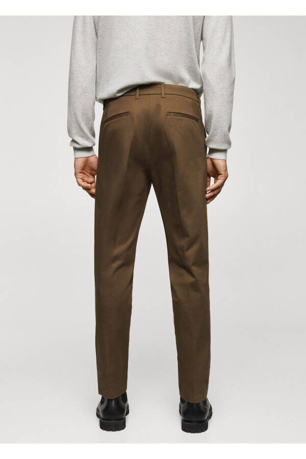 Tobacco Color Men's Pants - 8