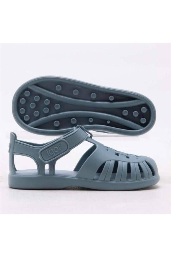 Tobby Solid Bebek-Cocuk Sandalet S10271-013 - Mavi - 3