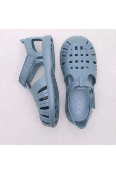 Tobby Solid Bebek-Cocuk Sandalet S10271-013 - Mavi - 4