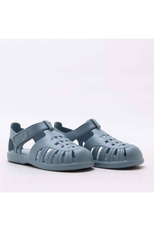 Tobby Solid Bebek-Cocuk Sandalet S10271-013 - Mavi - 5