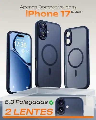 TOCOL Phone 17 Case uchun, To'liq Kamera Himoyasi, O'rnatilgan Magnit Halqa, Magsafe Zaryadlovchi bilan mos, Tushishdan Himoya, Shaffof Mat Telefon G'ilofi Phone 17 6.3 dyuym uchun (Alpine Green) - 1