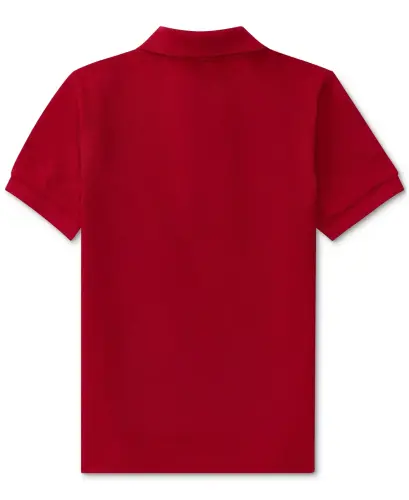 Toddler and Little Boys Cotton Mesh Polo Shirt-RL 2000 Red 