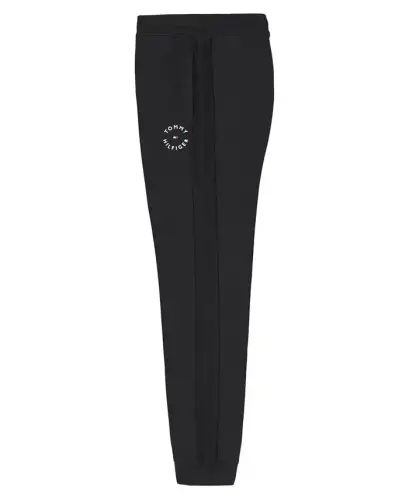 Toddler and Little Boys Essential Soft Fleece Joggers-Tommy black - 3