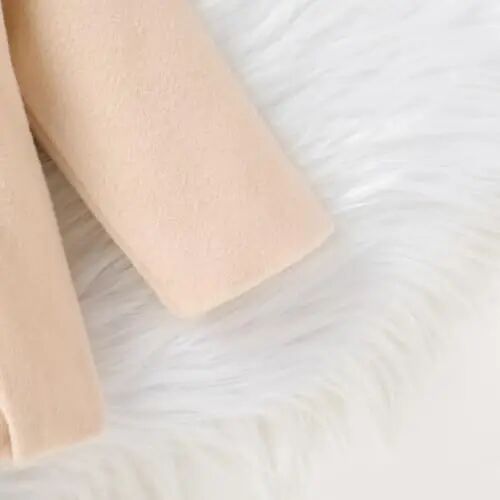 Toddler Baby Girl Coats Kids Thick Cloak Jacket Fall Winter Outwear Clothes | Toddler Pea Coat,Button Down Overcoat,Long Sleeve,Warm Outerwear,Solid Color,Bowknot,Baby Coat,3 Months-3T - 6