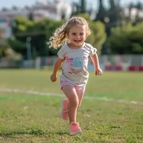 Toddler Baby Girls Boys Tennis White Walking Barefoot Slip on Shoes 18-24 Months Size 5 Wide Toe Box Summer Soft Sole Flexible Dinosaur Cheer Shoes Breathable Outdoor Soccer Rubber Sneakers - TODDLER (1)