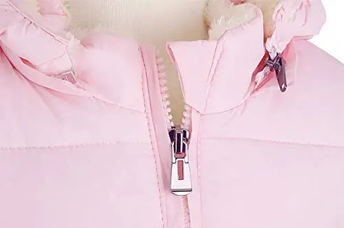 Toddler Baby Hooded Down Jacket Boys Girls Kids Thicken Warm Winter Coat Outerwear 1-7t - 4