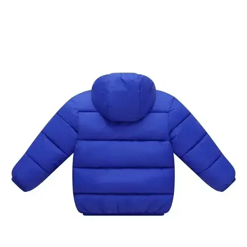 Toddler Baby Hooded Down Jacket Boys Girls Kids Thicken Warm Winter Coat Outerwear 1-7t - 2