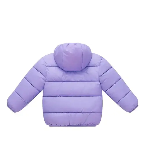 Toddler Baby Hooded Down Jacket Boys Girls Kids Thicken Warm Winter Coat Outerwear 1-7t - 2