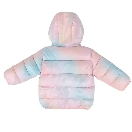Toddler Baby Hooded Down Jacket Boys Girls Kids Thicken Warm Winter Coat Outerwear 1-7t - KIMJUN (1)