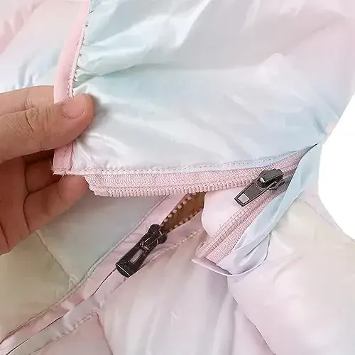 Toddler Baby Hooded Down Jacket Boys Girls Kids Thicken Warm Winter Coat Outerwear 1-7t - 6