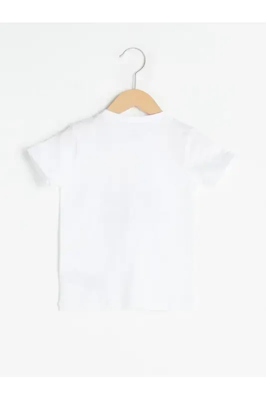 Toddler Boy Optical White E5X T-Shirt - 2