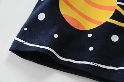 Toddler Boys Pajamas Short Sets Fire Truck Cotton 2 Piece Pjs Excavator Sleepwear Summer Clothes Kids Jammies Set Size 1-7T - 4