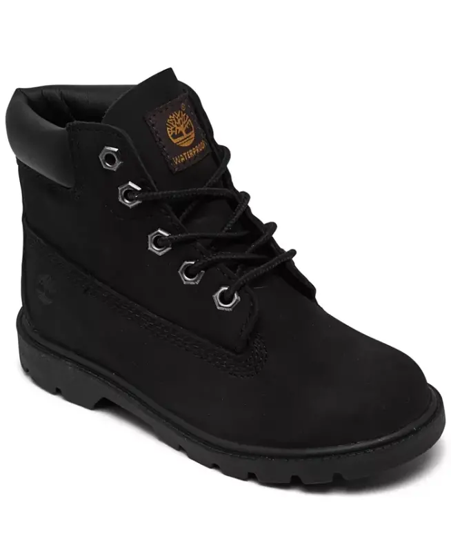 Toddler Kids 6 Inch Classic Waterproof Boots from Finish Line - Black - 1