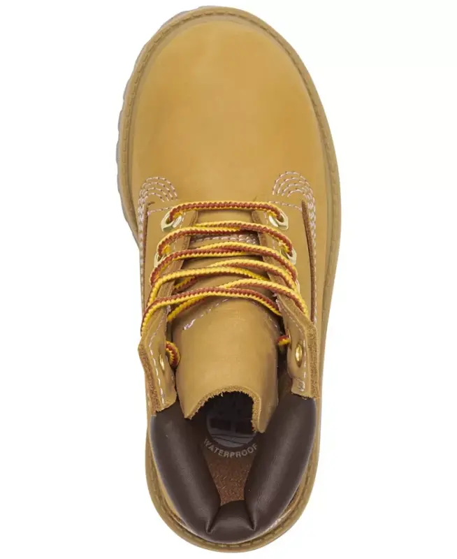 Toddler Kids’ 6 Inch Premium Waterproof Boots from Finish Line - Wheat - 3