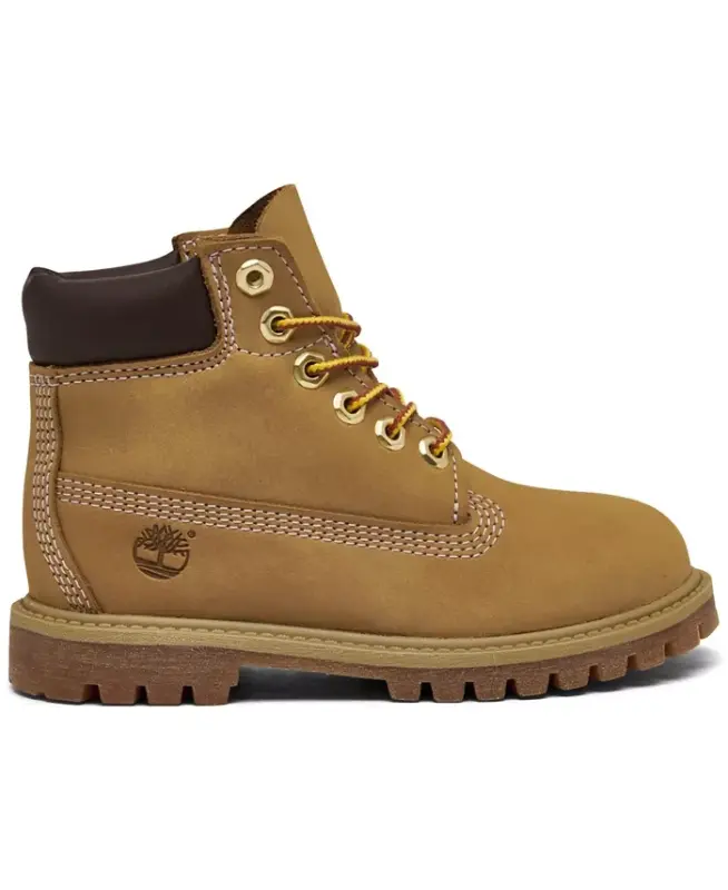 Toddler Kids’ 6 Inch Premium Waterproof Boots from Finish Line - Wheat - 6
