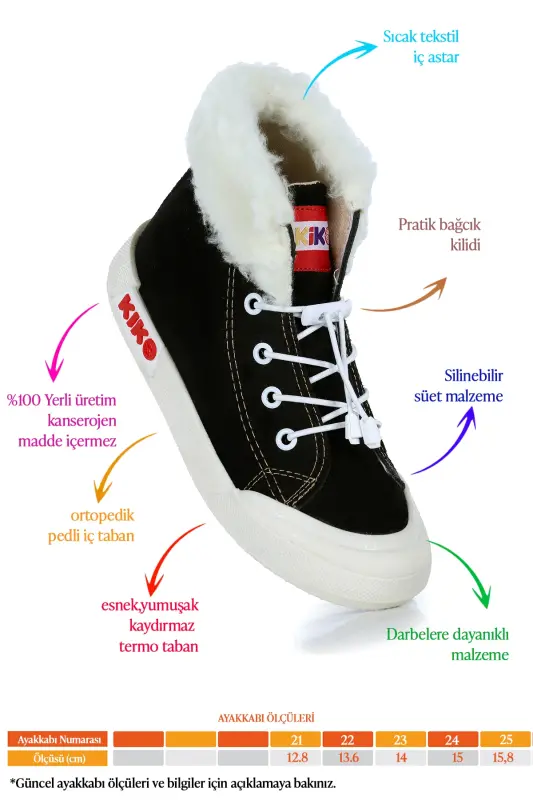 Toddler Girl Baby Boots with Elastic - 2