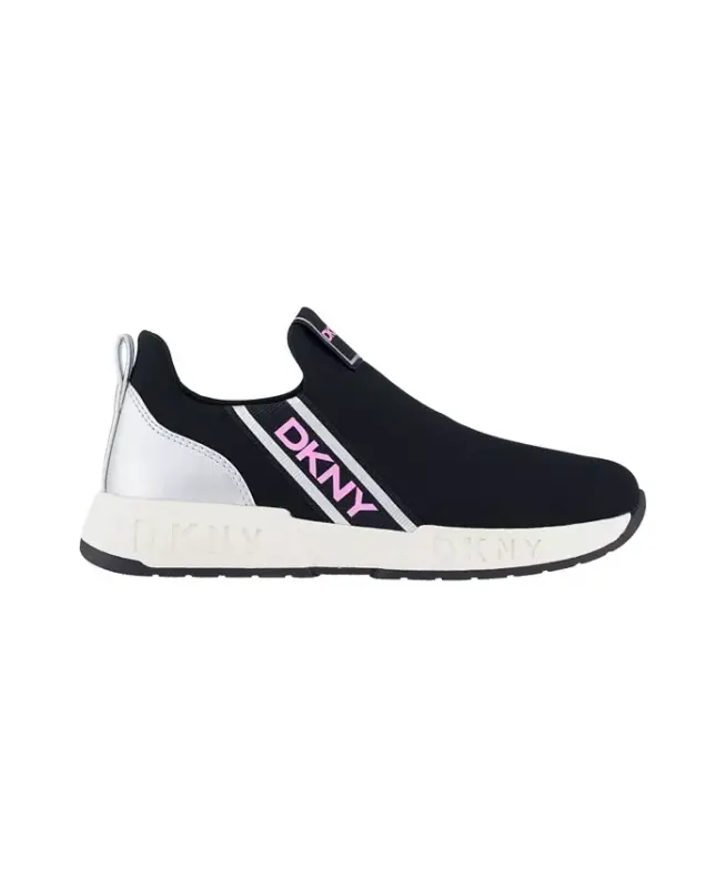 Toddler Girls Maddie полосали Slip-On yumшоқ Sneakers - 2