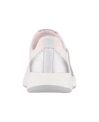 Toddler Girls Maddie Stripe Slip-On Padded Sneakers - Blush - 3