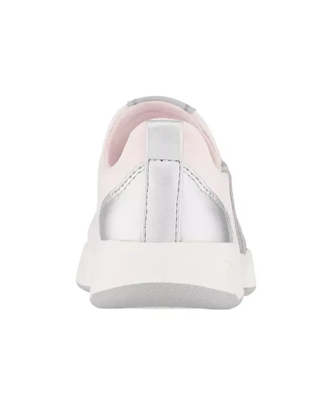 Toddler Girls Maddie Stripe Slip-On Padded Sneakers - Blush - 3