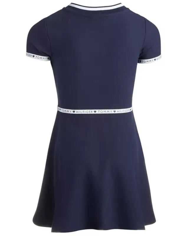 Toddler Girls Quarter Zip Dress - 2