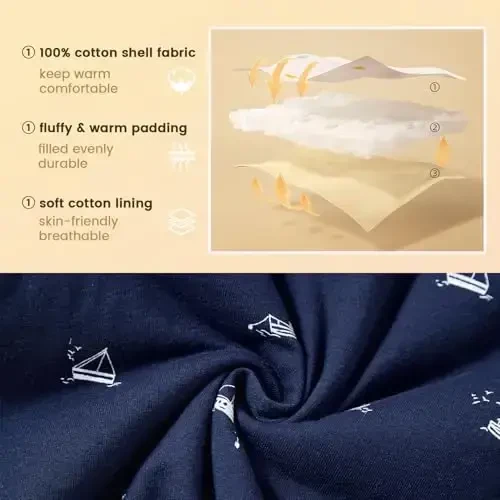 Toddler qishki пальто, chaqaloq qiz kuzgi kurtkasi, chaqaloq o'g'il bolalar uchun kapüşonlu üst кийим, qulay yumshoq qishki kuzgi bolalar uchun iliq kiyimlar - 6