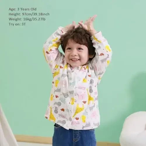 Toddler qishki пальто, chaqaloq qiz kuzgi kurtkasi, chaqaloq o'g'il bolalar uchun kapüşonlu ustki kiyim, qulay yumshoq qishki kuzgi bolalar uchun issiq kiyimlar - 5