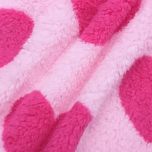 Toddler Qizlar Bolalar Fleece Hoodi Kurtkasi Fermuarli Ayiqcha Palto Iliq Qishki Ustki Kiyim - 5