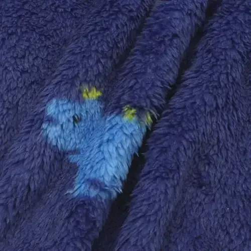 Toddler qizlar o'g'il bolalar junli kapüşonli kurtka fermuarli ayiqcha palto iliq qishki tashqi kiyim - 5