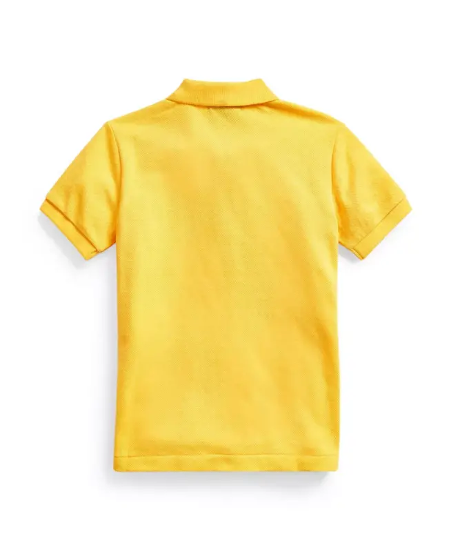 Toddler va kichkina bolalar uchun paxta to'rli polo ko'ylak - Yellowfin - 2