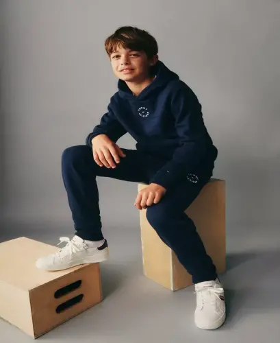 Toddler and Little Boys Essential Soft Fleece Joggers-Navy blazer - 4