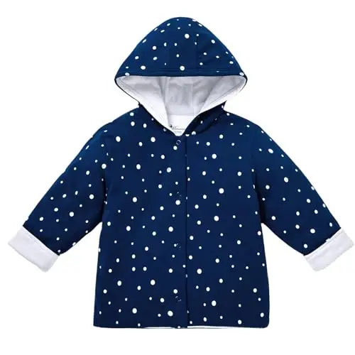 Toddler Winter Coat, Baby Girl Autumn Jacket, Baby Boy Hoodies Outerwear, Comfortable Soft Winter Autumn Kids Warm Clothes - 1