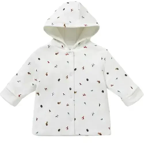 Toddler Winter Coat, Baby Girl Autumn Jacket, Baby Boy Hoodies Outerwear, Comfortable Soft Winter Autumn Kids Warm Clothes - 1