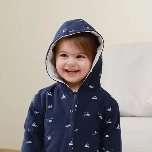 Toddler Winter Coat, Baby Girl Autumn Jacket, Baby Boy Hoodies Outerwear, Comfortable Soft Winter Autumn Kids Warm Clothes - Toddler (1)