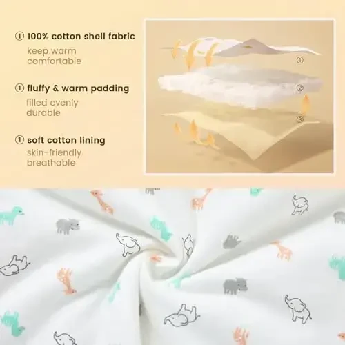 Toddler Winter Coat, Baby Girl Autumn Jacket, Baby Boy Hoodies Outerwear, Comfortable Soft Winter Autumn Kids Warm Clothes - 4