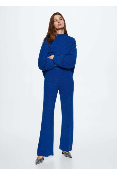 To'g'ri bo'yinli triko shim - MANGO WOMAN (1)