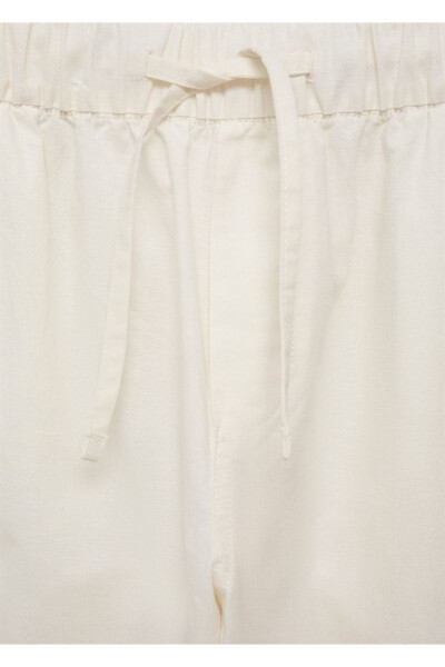 Toʻgʻri kesilgan zigʻir shim - 5