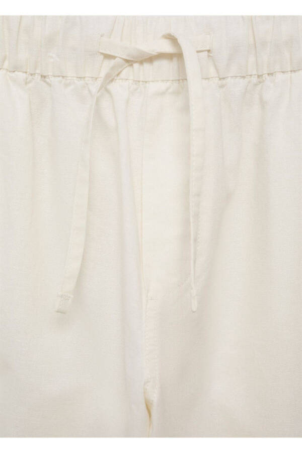 Toʻgʻri kesilgan zigʻir shim - 5