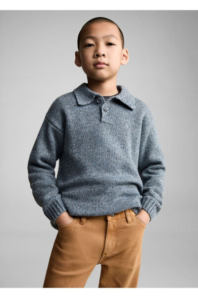 To‘g‘ri qirqilgan paxtali shimlar - MANGO KIDS