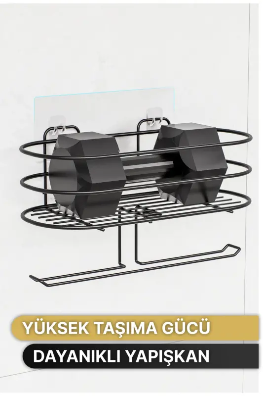 Toilet Paper Holder Adhesive Toilet Paper Tissue Box Holder Toilet Paper Organizer Bathroom Organizer - 6