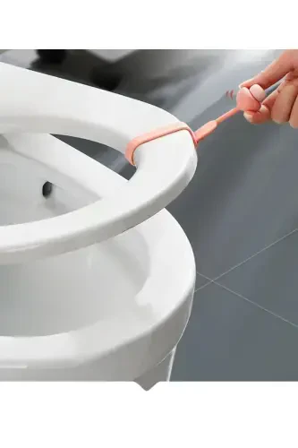 Toilet Seat Handle Mushroom Designed Toilet Seat Cover - 4