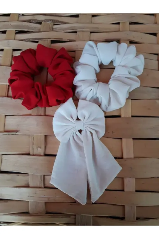 TOKA 3'LÜ SET - kırmızı beyaz beyaz - 2