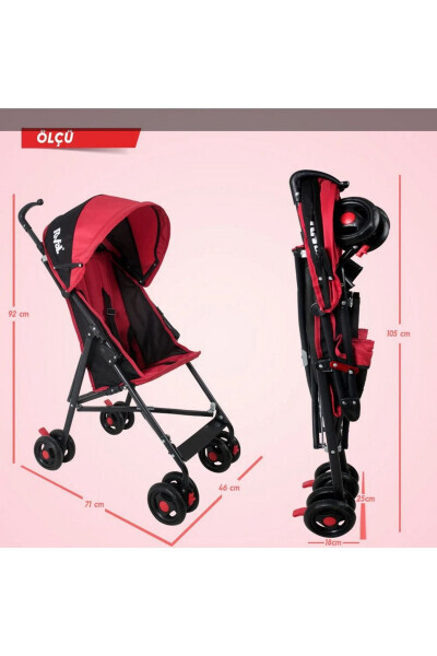 Tokyo Lightweight Stroller Pushchair - 3