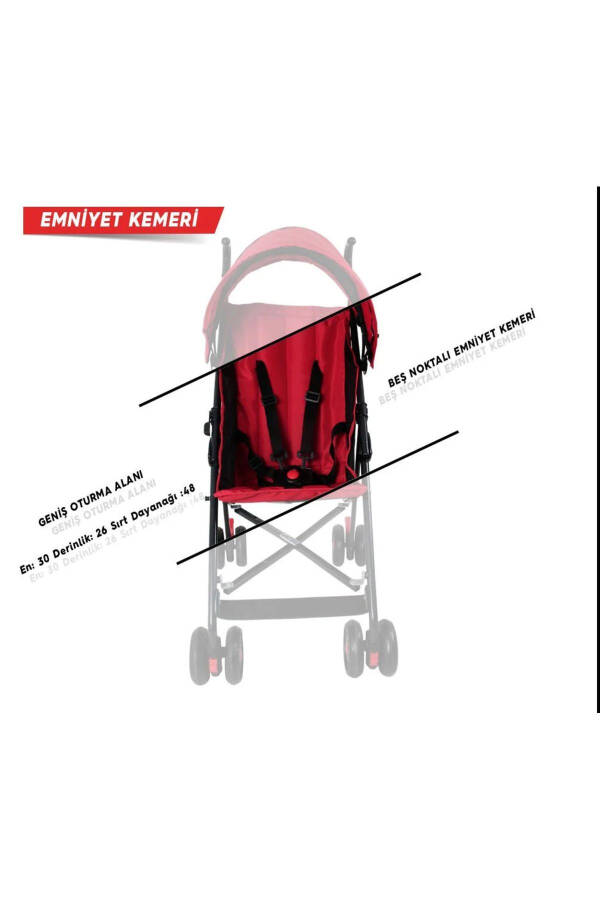 Tokyo Lightweight Stroller Pushchair - 4
