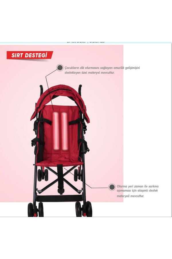 Tokyo Lightweight Stroller Pushchair - 8