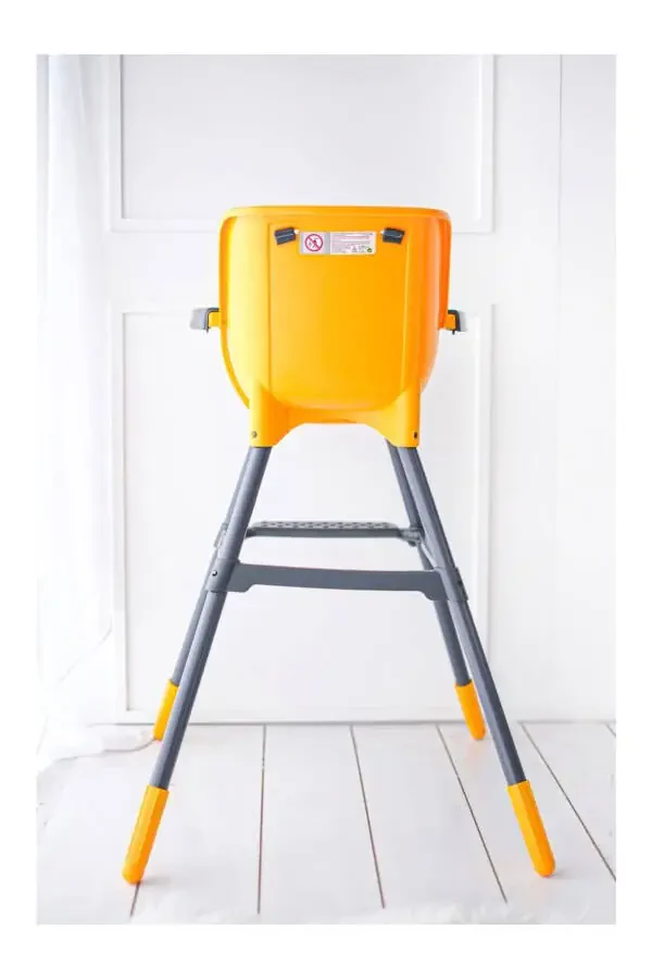 Tokyo Practical Baby High Chair - Yellow - 4