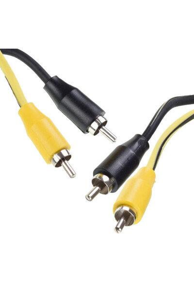 To'liq Mis Professional 5 Metr 2rca 2rca Avtomobil Kuchaytirgich Signal Kabli - 5