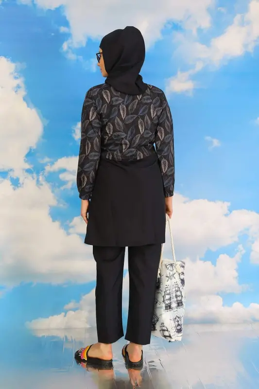 To'liq tanli naqshli ayollar uchun mayo 31075 - 3