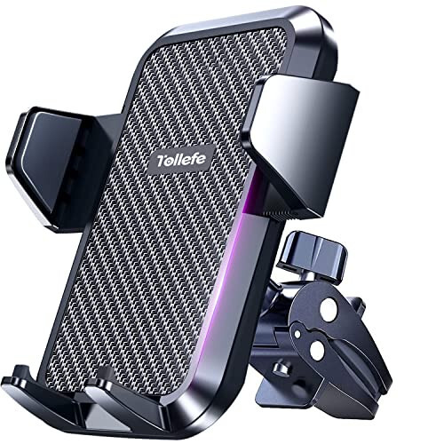 TOLLEFE Car Phone Holder, [Thick Cases Friendly] Car Phone Holder Mount, Hands-Free Phone Mount for Car Fit for iPhone for Samsung and Smartphone - TOLLEFE