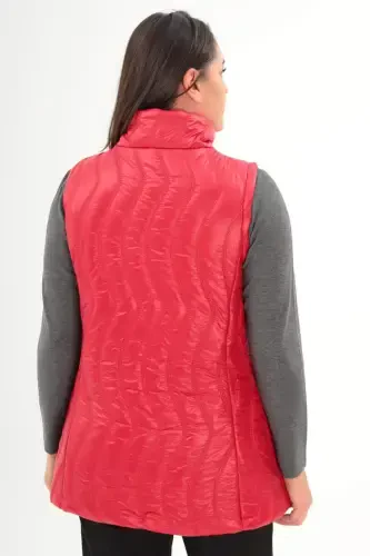 Toʻlqinli naqshli qipiq qizil yelek - 5