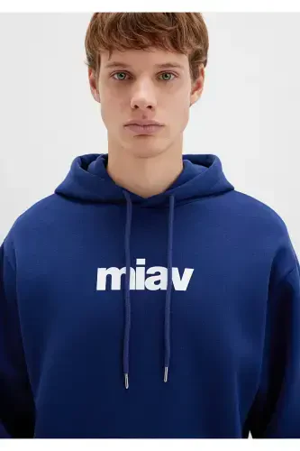 Толстовка с капюшоном с принтом Miav 0s10001-70722 - 5